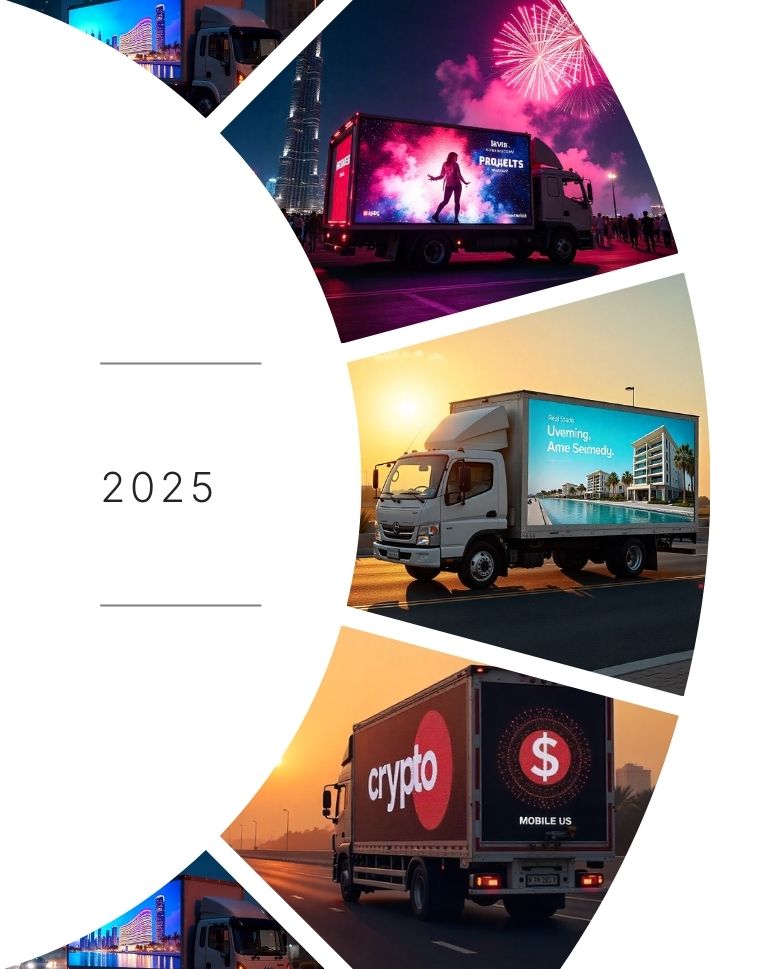 Recent mobile outdoor billboard campaign images